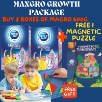 MAXGRO untuk Anak 19 Tahun! 2 kotak MAXGRO 600g + Hadiah PERCUMA Tangram Puzzle Magnetik